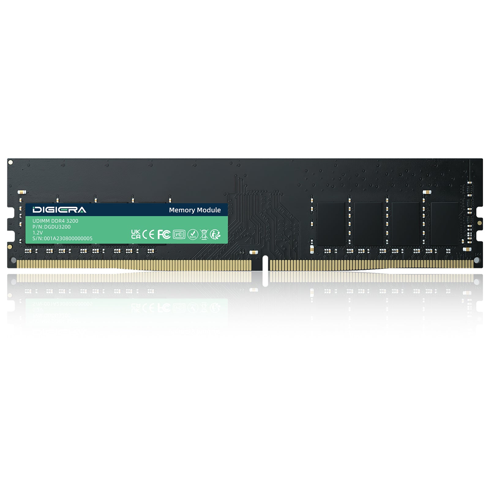 新品未開封　DDR4 KOWIN DU320 UDIMM 32GB 16GB×2 Digiera DU320 DDR4 SO-DIMM High-Performance Desktop Memory