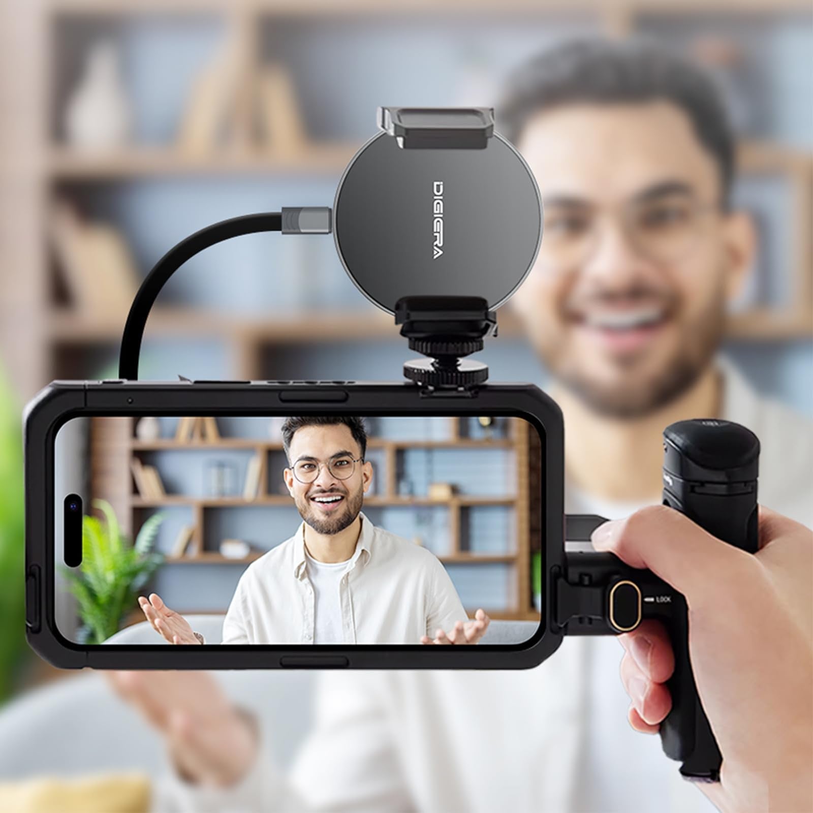 Portable ssd 512gb used with iPhone for video recording, external storage solution for vloggers and creators