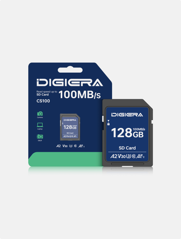 CS100 SD Card — Simple, Reliable Storage for Everyday Use