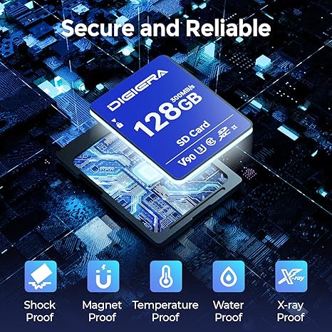 SD card inserted into a full-size SD card adapter