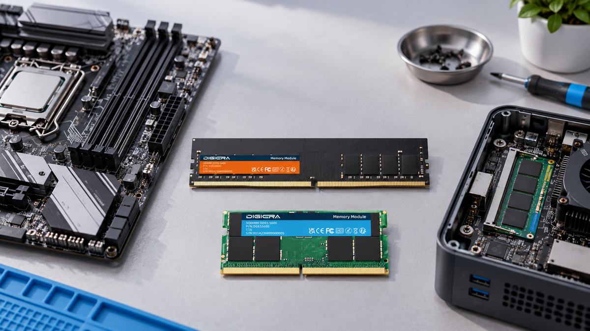 DDR5 UDIMM vs SO-DIMM: How to Buy the Right RAM for a Desktop, Laptop or Mini PC