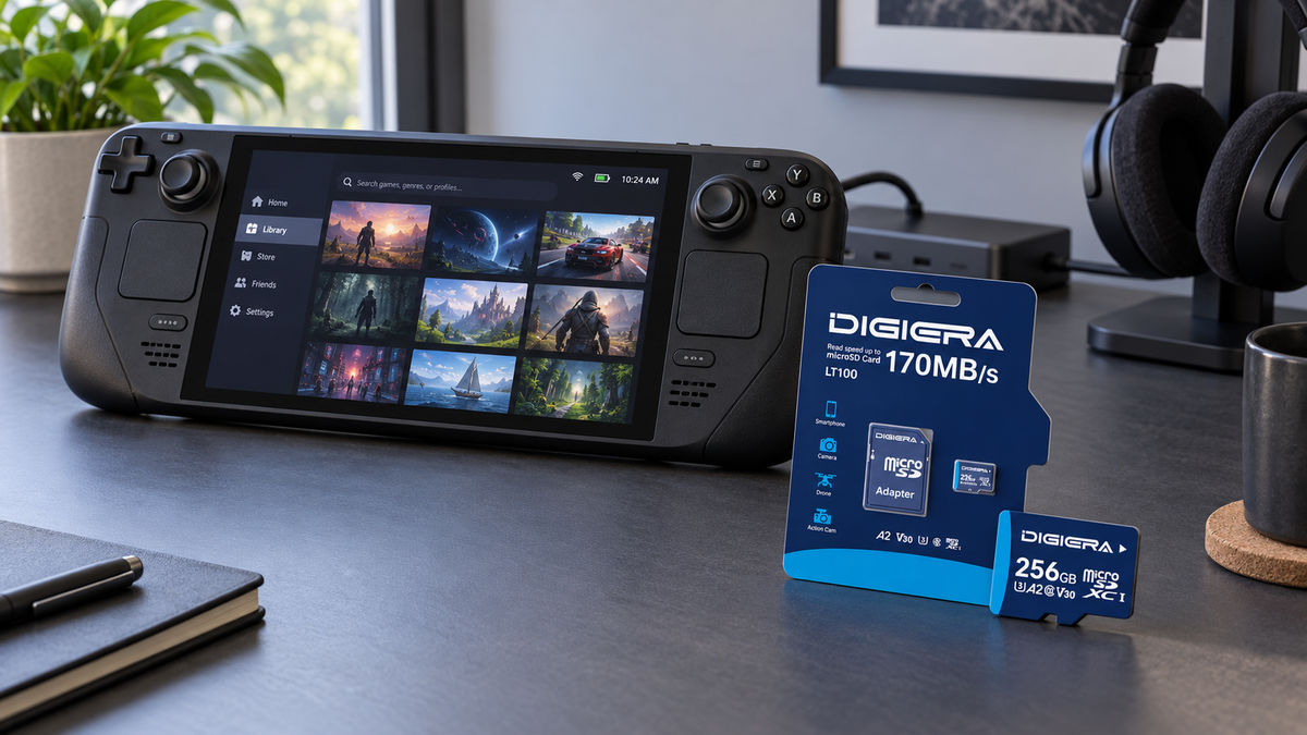 A1 vs A2 microSD for Steam Deck and Android: Do App Ratings Change Real Performance?