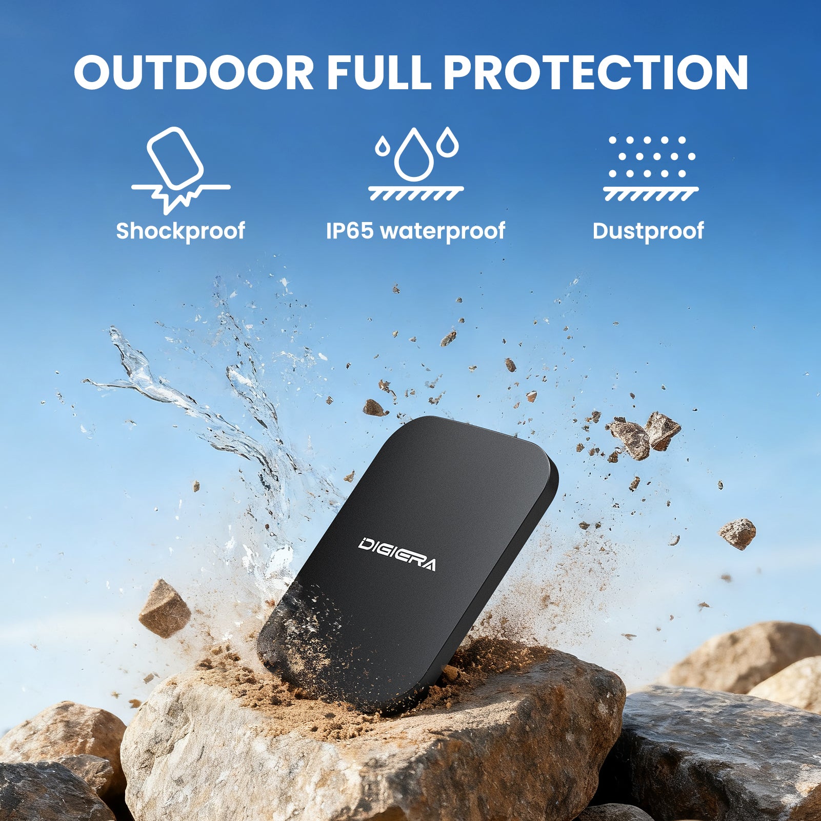 DIGIERA LPS2000M Endura SSD – MagSafe Portable SSD for iPhone External Storage Solution