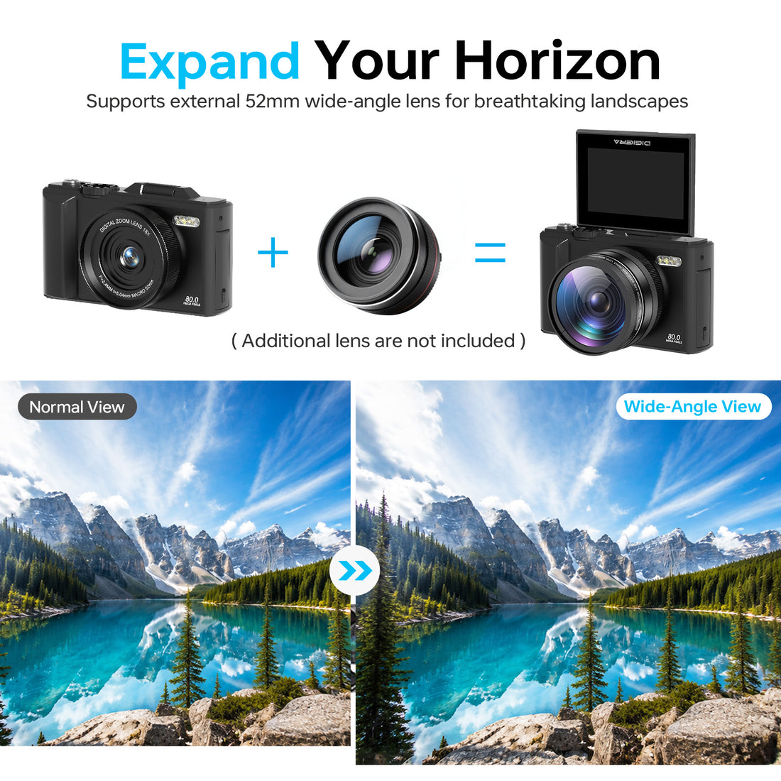 Camera FAQ banner: 4K vs 1080p, pros, cons, and buying tips