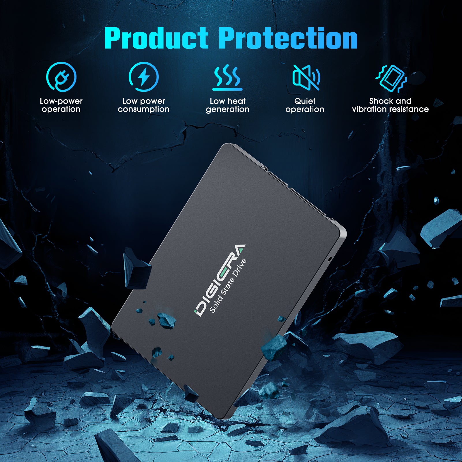 Digiera CAS100 Desktop SSD: 2.5