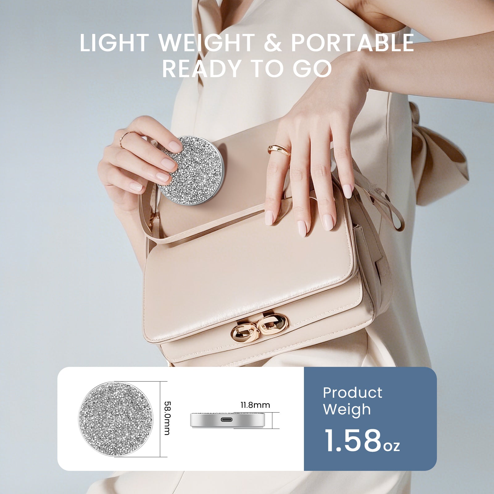 Digiera Diamond Magnetic Portable SSD Drive – Elegant Speed Meets Storage Power