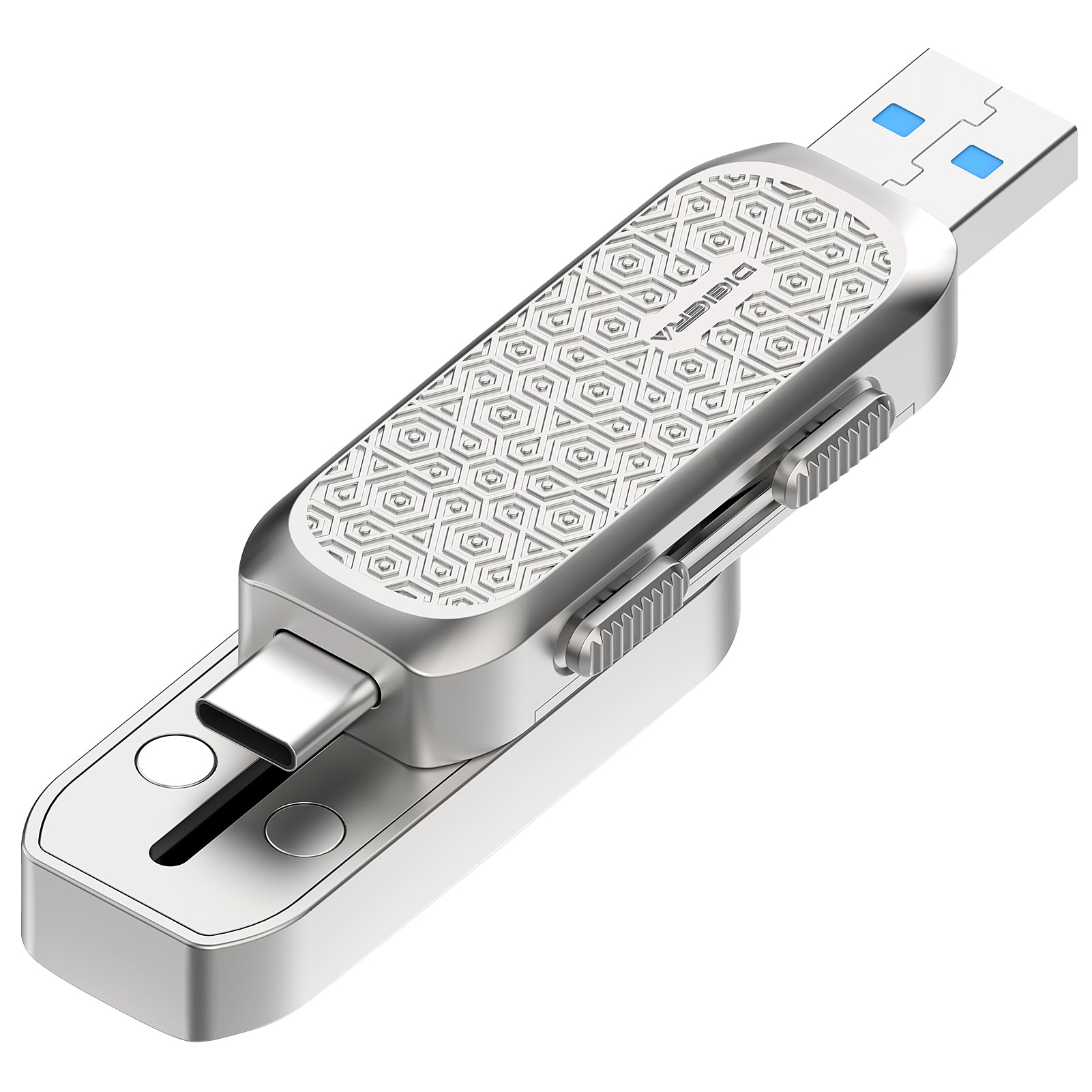 DIGIERA EDC Dual-Interface USB A+C Flash Drive