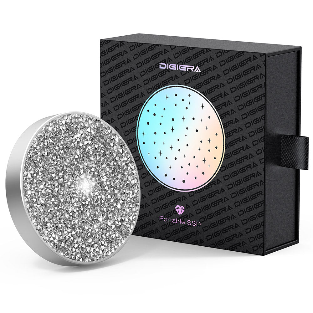 Digiera Diamond Magnetic Portable SSD Drive – Elegant Speed Meets Storage Power