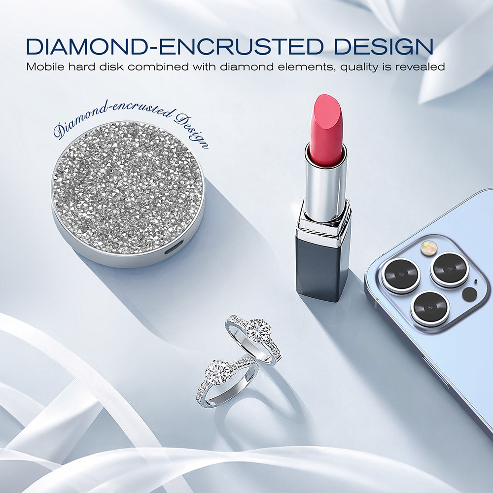 Digiera Diamond Magnetic Portable SSD Drive – Elegant Speed Meets Storage Power