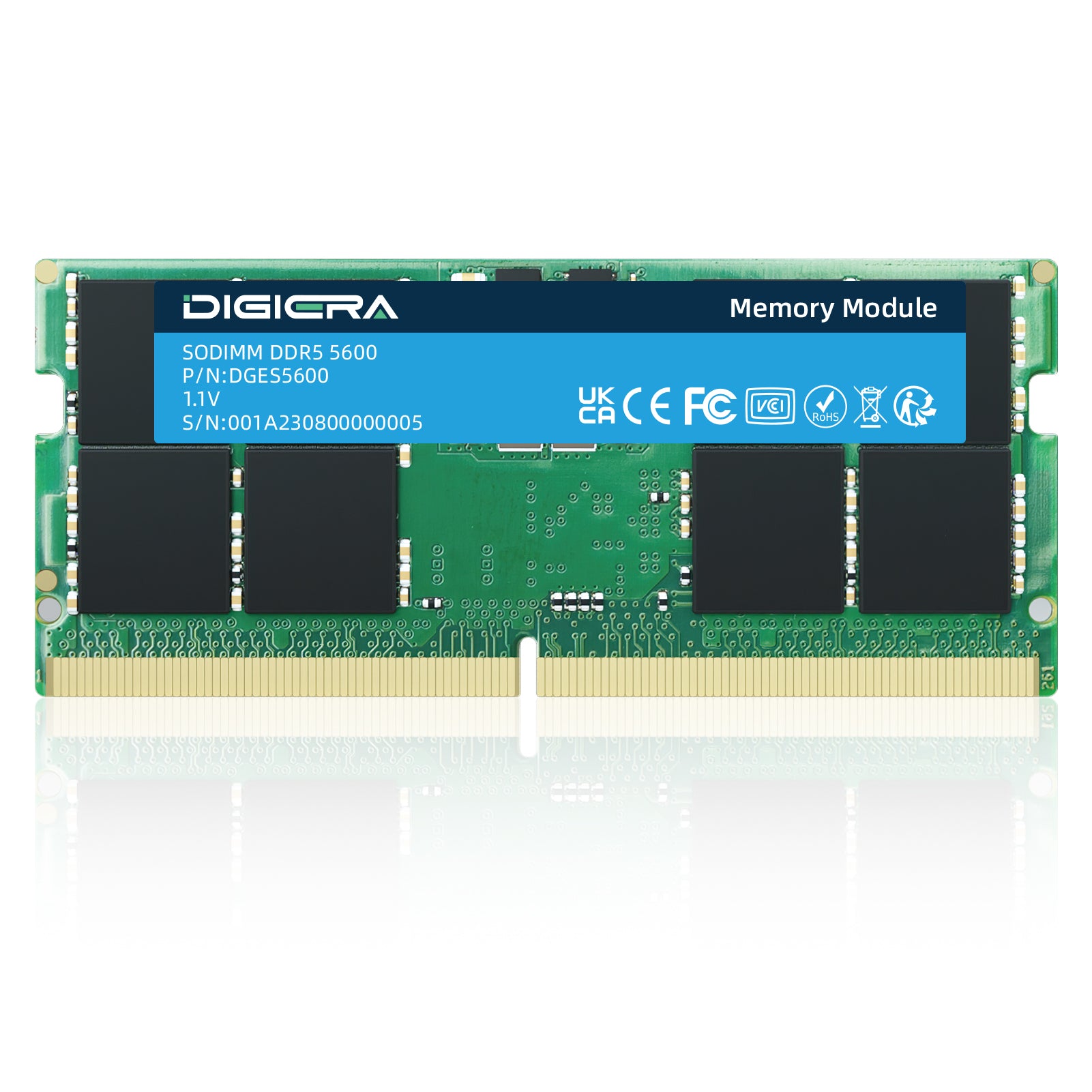 HAGIWARA Solutions 8GB DDR5-5600 SO-DIMM ES560 DDR5 SO-DIMM High
