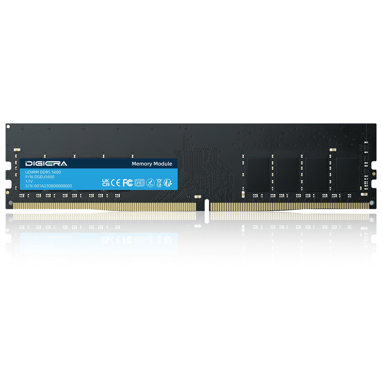 メモリ規格: DDR5 UDIMM Digier EU560 DDR5 UDIMM High-Performance Desktop Memory