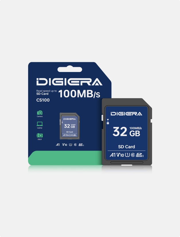 CS100 SD Card — Simple, Reliable Storage for Everyday Use