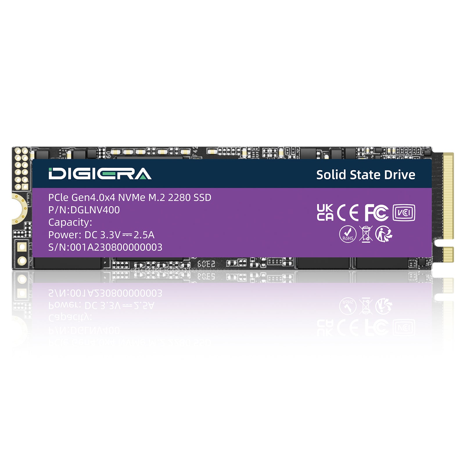 CNV300 NVMe SSD for Gaming – PCIe Gen 3.0×4 M.2 2280 Drive