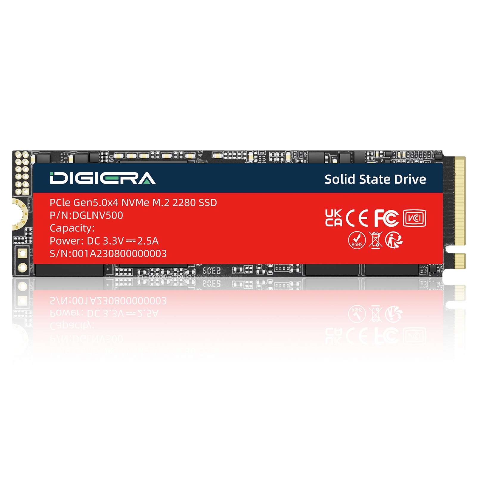 lnv480 NVMe SSD for Gaming – PCIe Gen 4.0×4 M.2 2280
