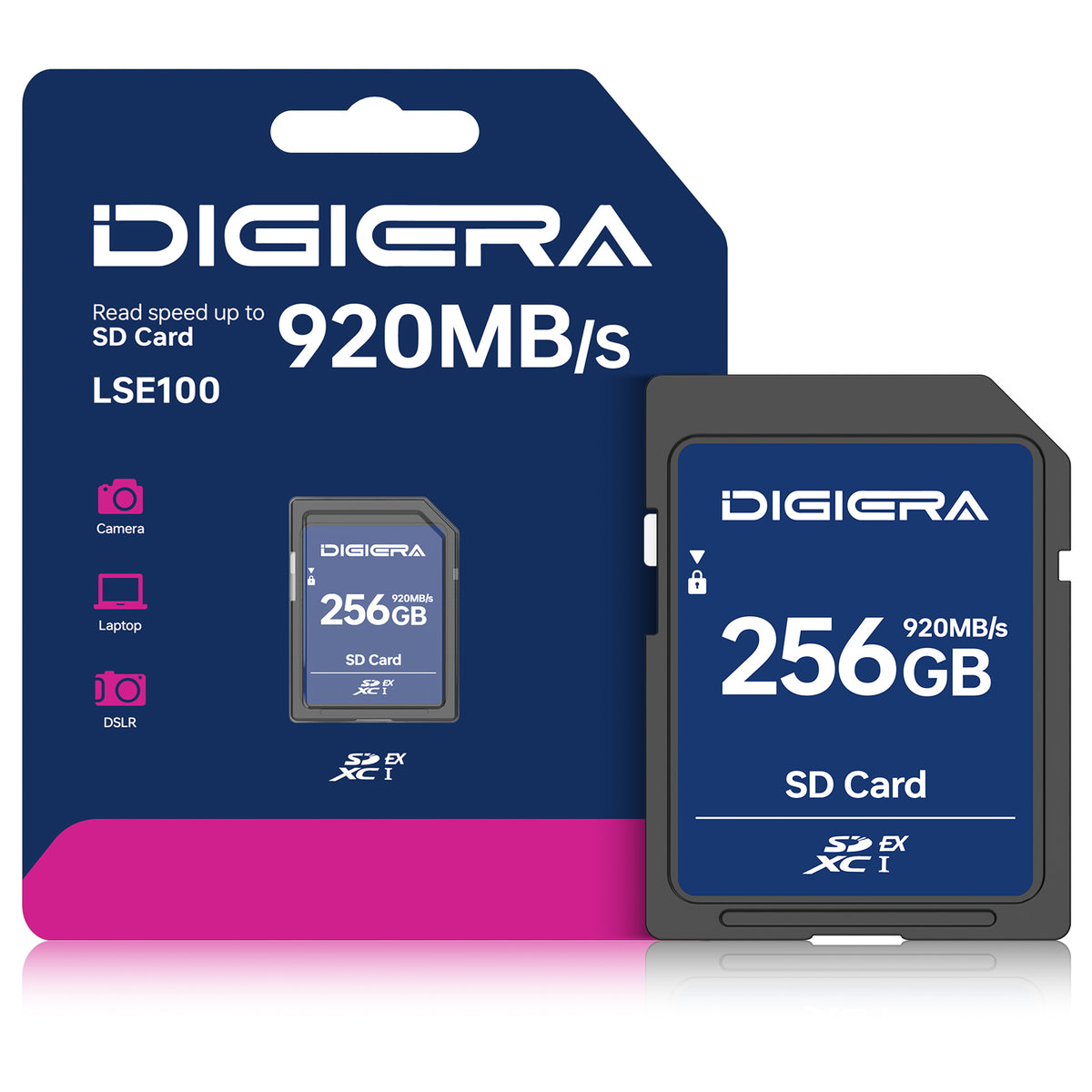LSE100 SD Card — Ultra-Fast Performance for 4K Video & Photography